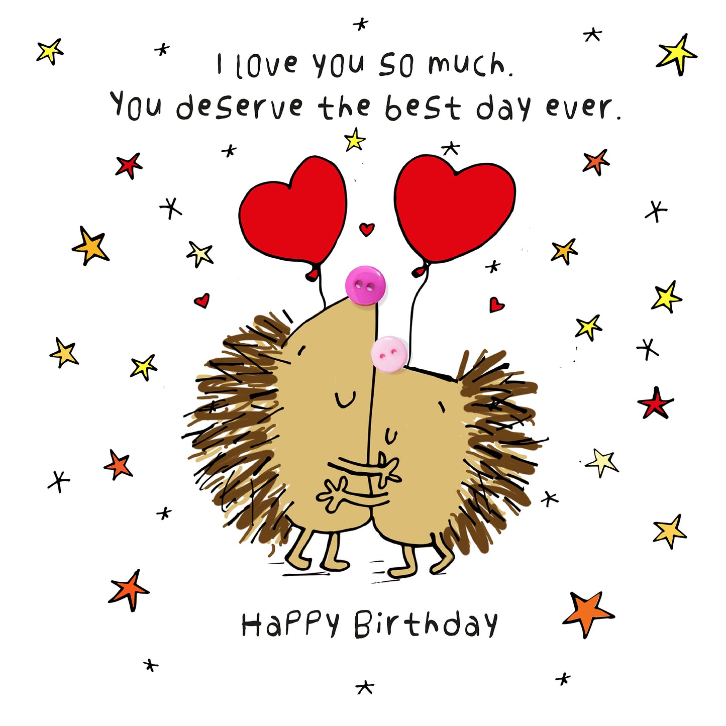 B9 : I LOVE YOU. HAPPY BIRTHDAY!