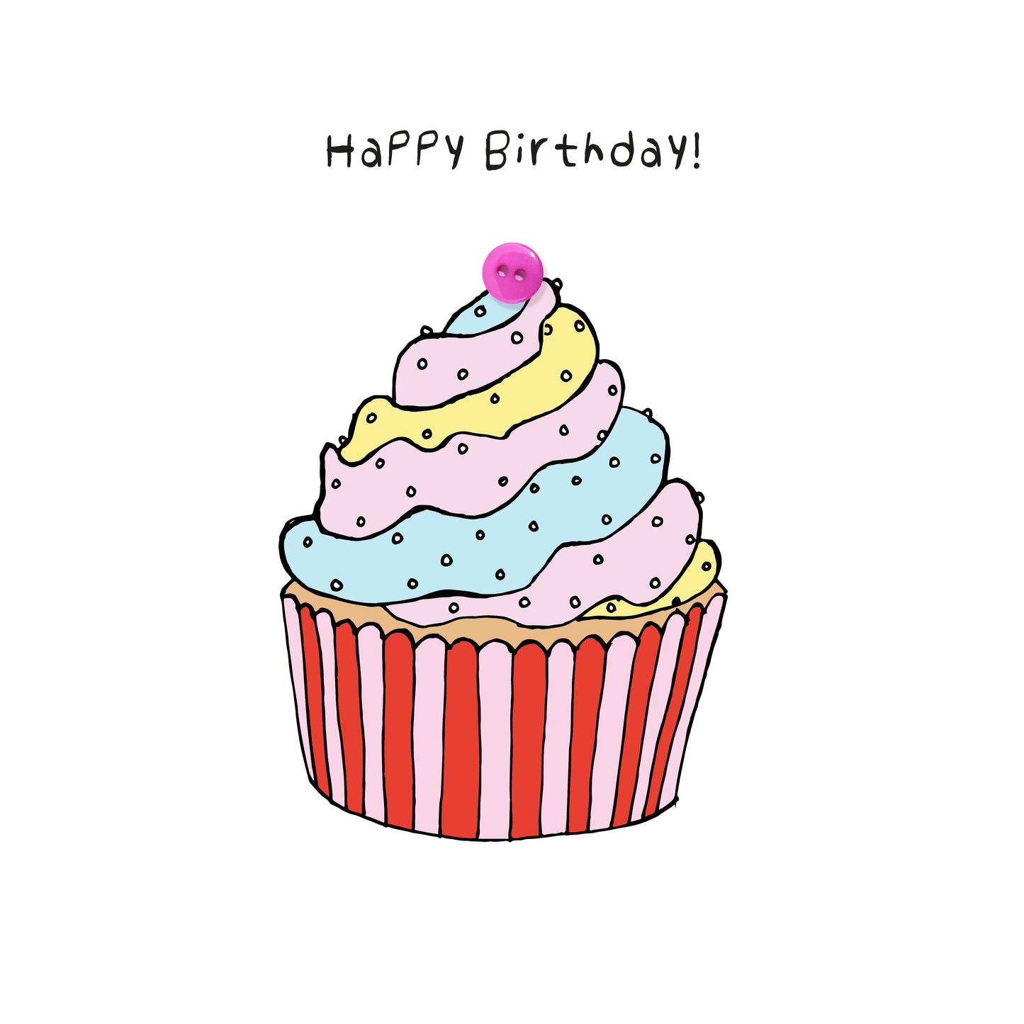 B3 : BIRTHDAY CUPCAKE